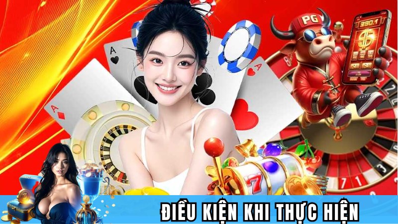 Hội viên cần nắm rõ điều kiện khi thực hiện tại nhà cái