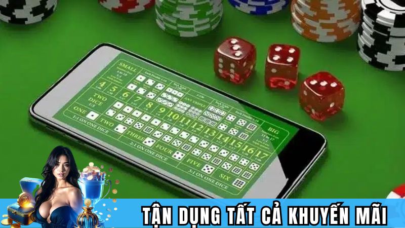 Tận dụng tất cả khuyến mãi