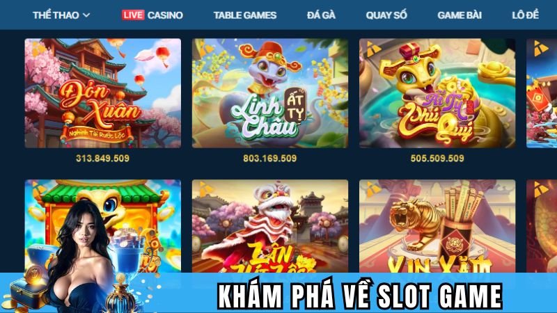 Tìm hiểu về slot game hấp dẫn tại Lucky88